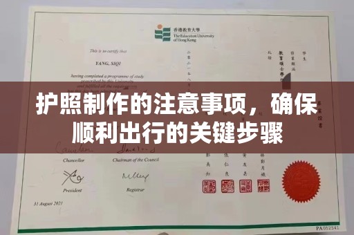 新宾护照制作的注意事项，确保顺利出行的关键步骤