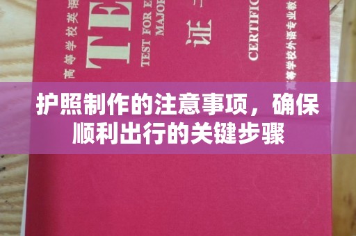 新宾护照制作的注意事项，确保顺利出行的关键步骤