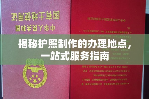 新宾揭秘护照制作的办理地点，一站式服务指南
